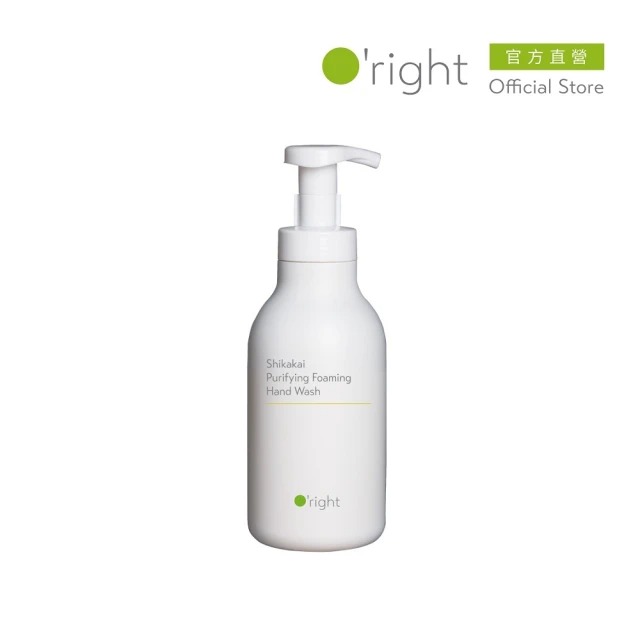 O’right 歐萊德 合歡果泡沫洗手乳450ml(洗手慕絲、潔手慕斯) ▶70C003